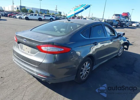 2015 Ford Fusion S from USA, damaged, VIN 3FA6P0G7XFR183348